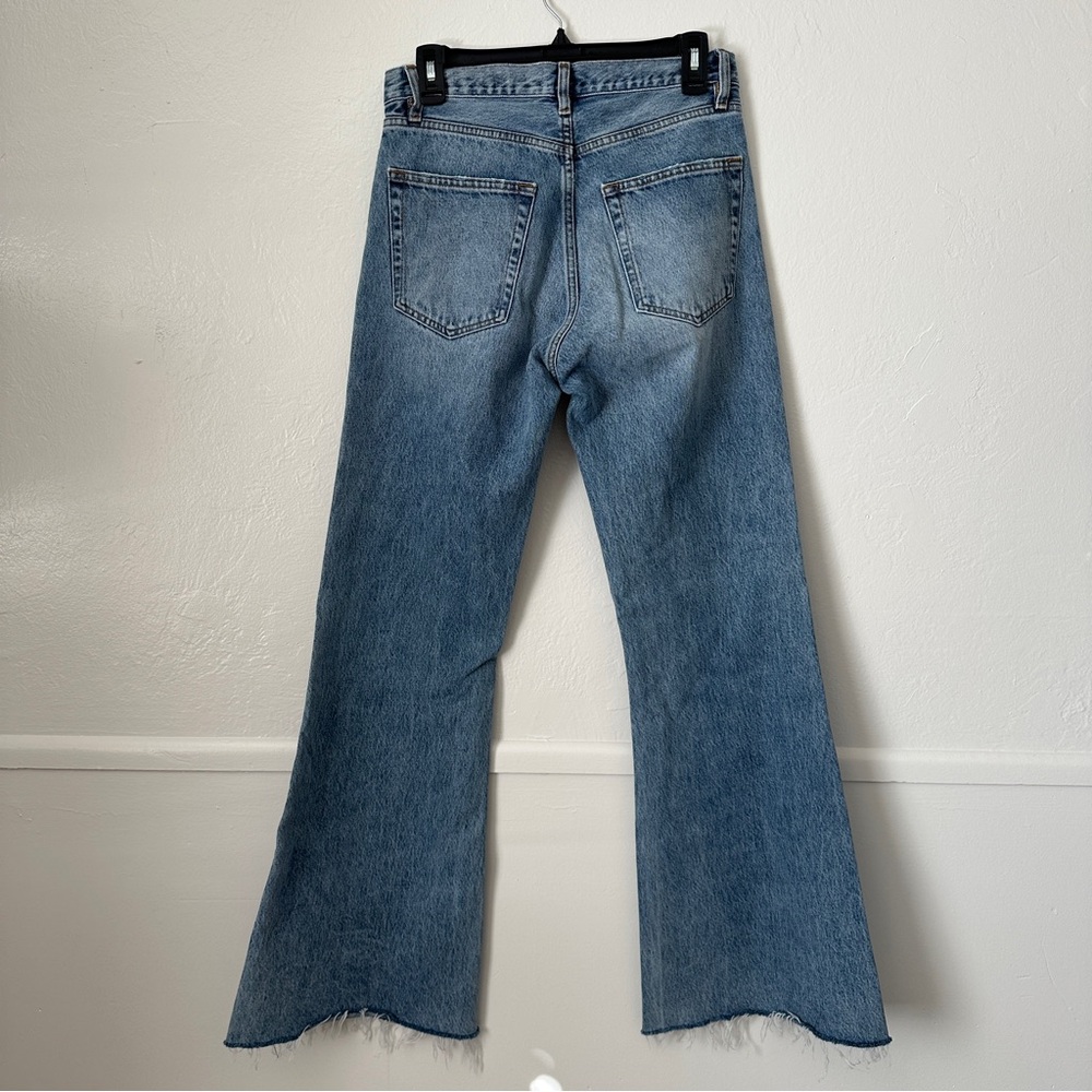Frame The Lax Alderton Raw Fray Light Wash Jean 26 - Picture 6 of 7